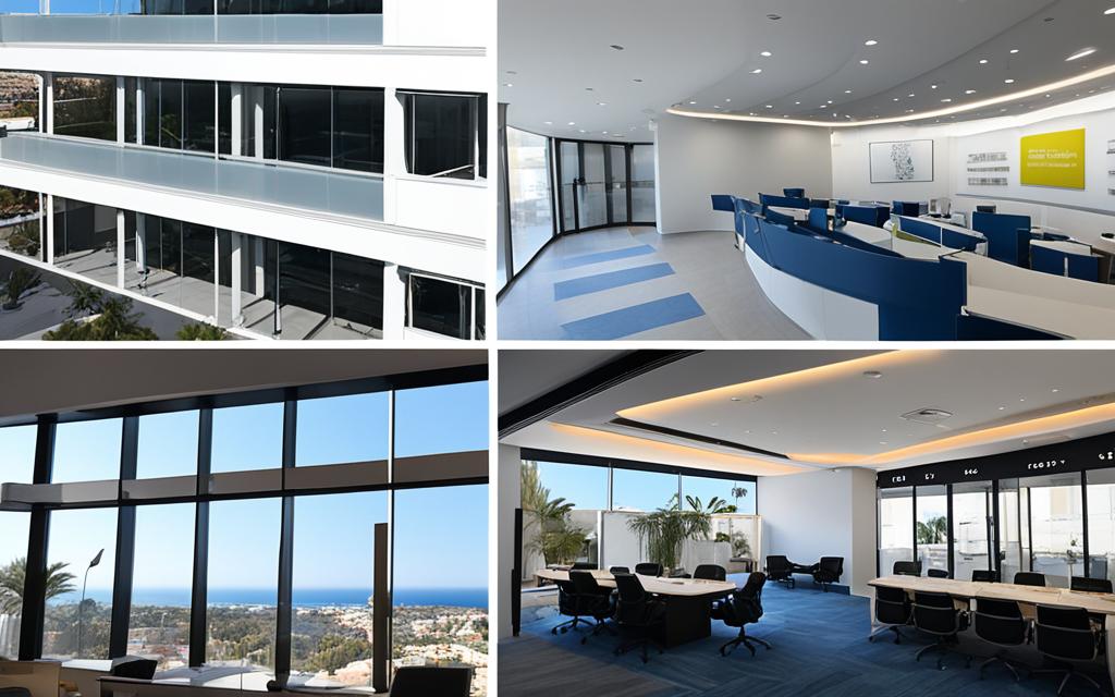 office building renovation and hotel renovation in Cyprus